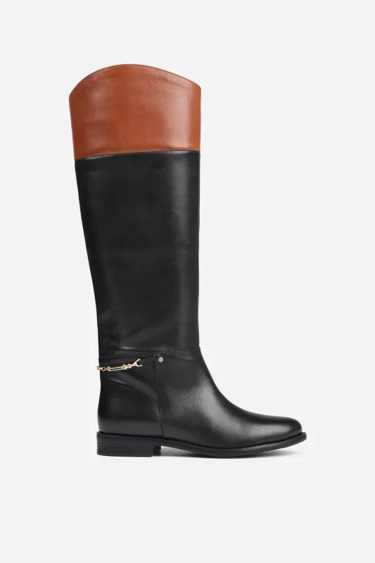 fe-lise | black/camel made by Bronx