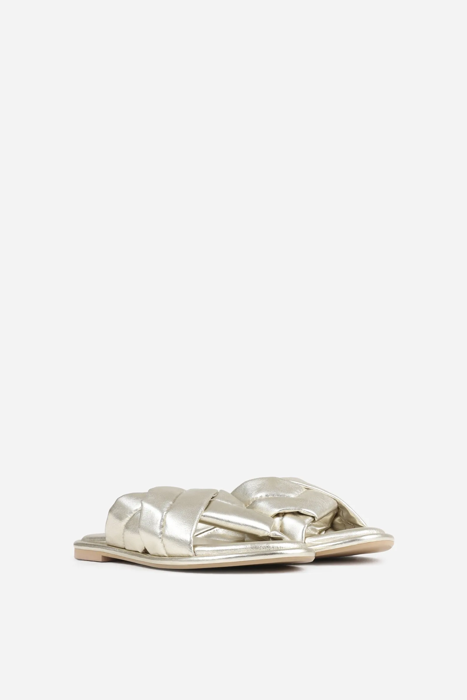 Sandal Delan-y | platinum gold sold by Bronx product image thumbnail 3