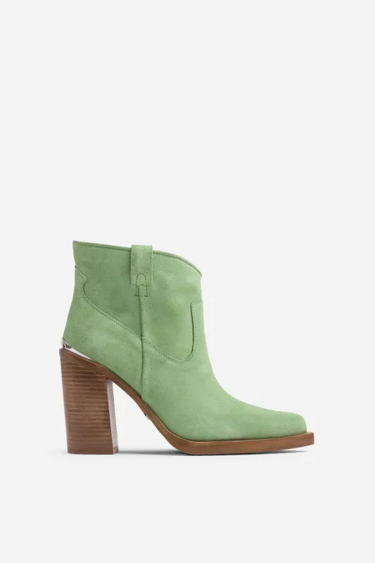 Ankle Boot Mya-Mae | jade green sold by Bronx