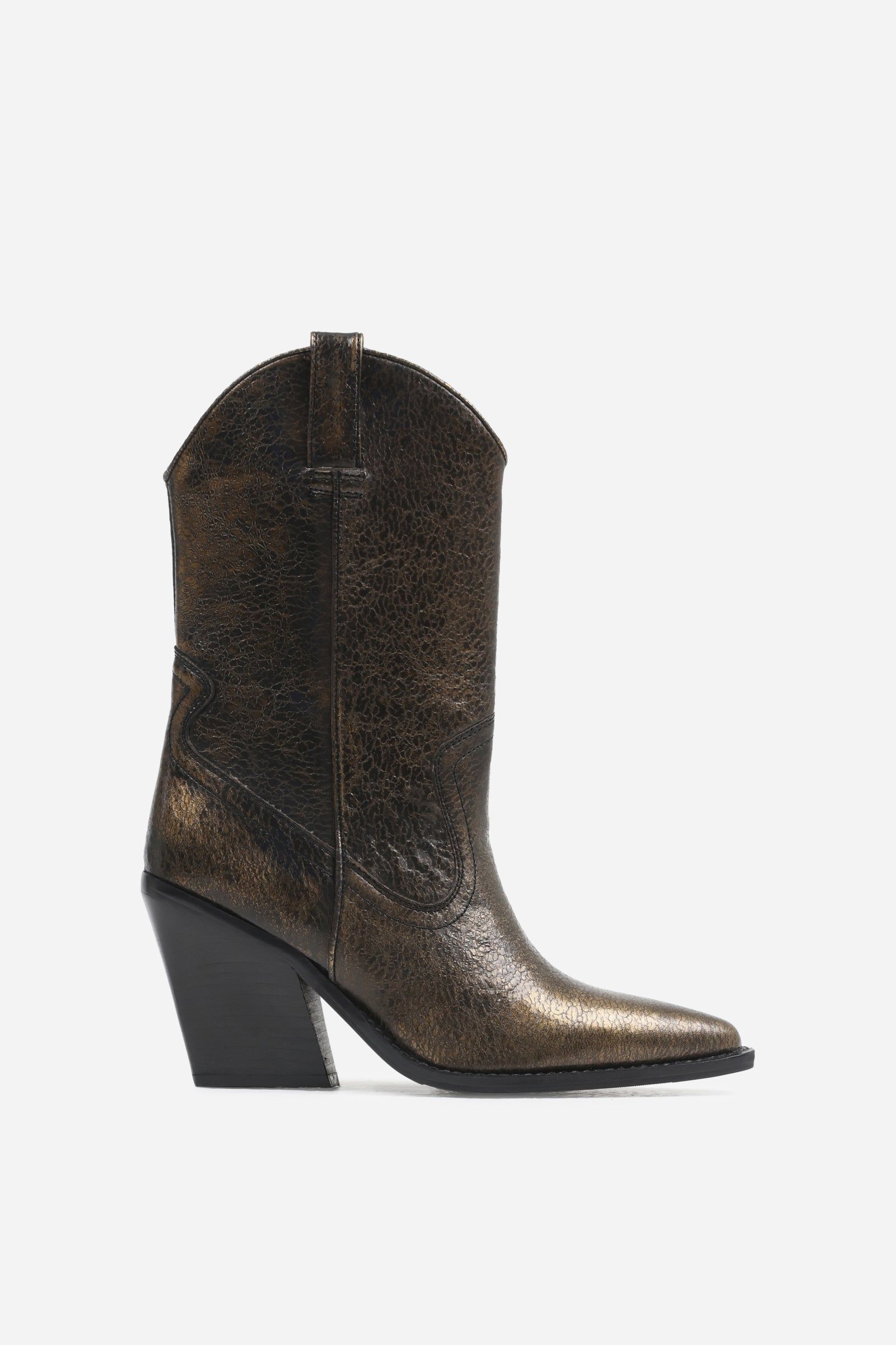 Ankle Boot New-Kole | antique gold sold by Bronx