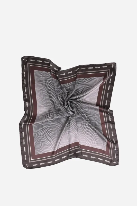 BRONX Scarf | chocolate/oatmilk sold by Bronx