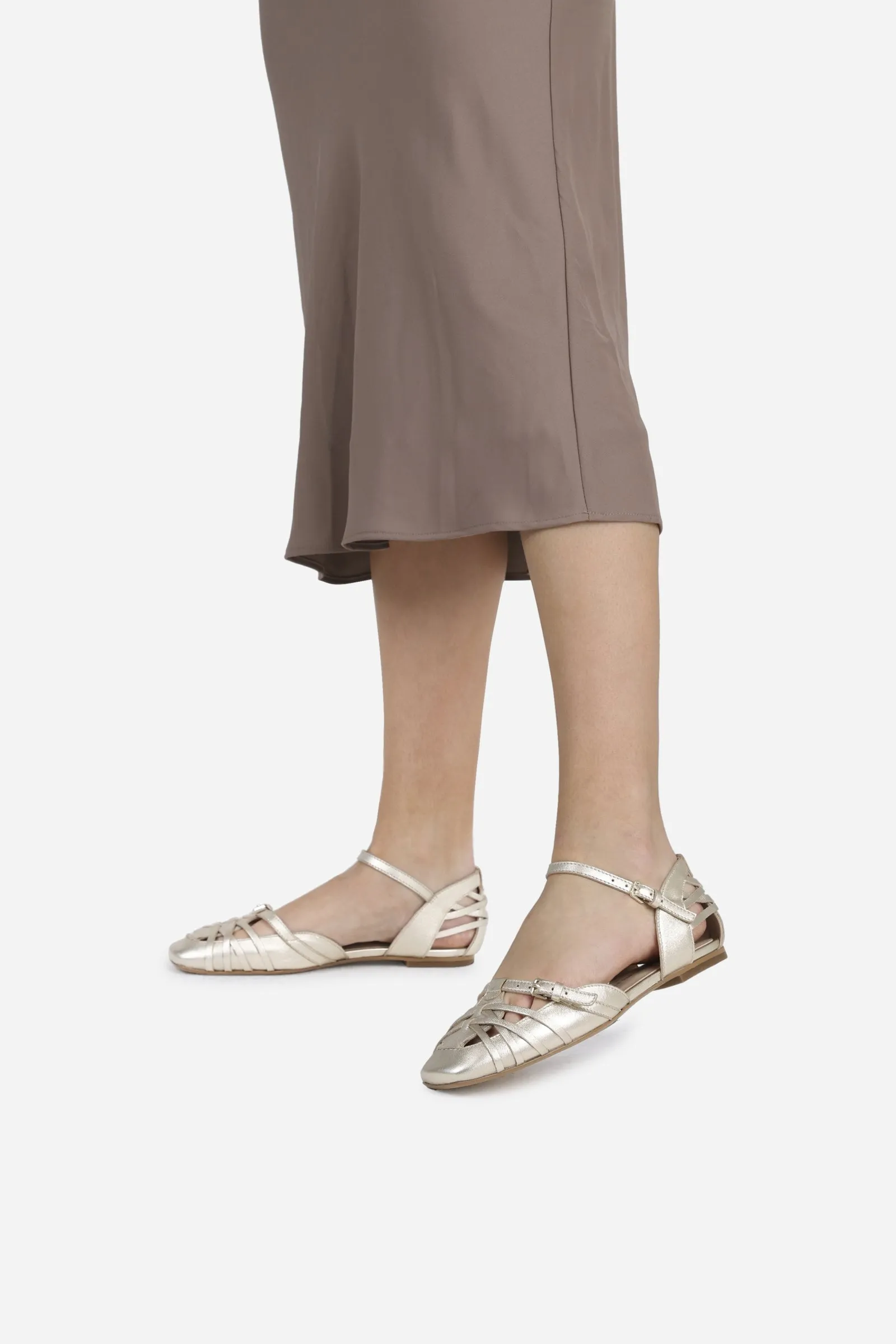 Sandal Lorr-i | platinum gold sold by Bronx product image thumbnail 2