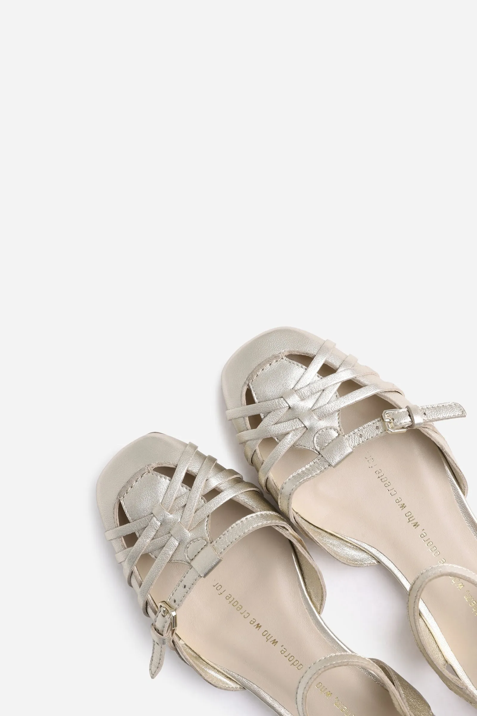 Sandal Lorr-i | platinum gold sold by Bronx product image thumbnail 4