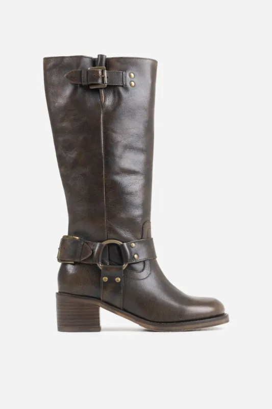 High Boot New-Camperos | chestnut sold by Bronx