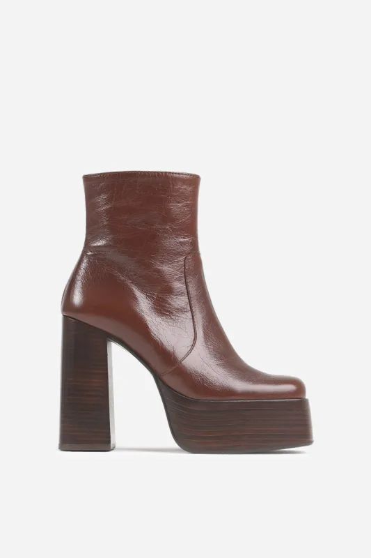 Heeled Ankle Boot Be-lla | chestnut sold by Bronx