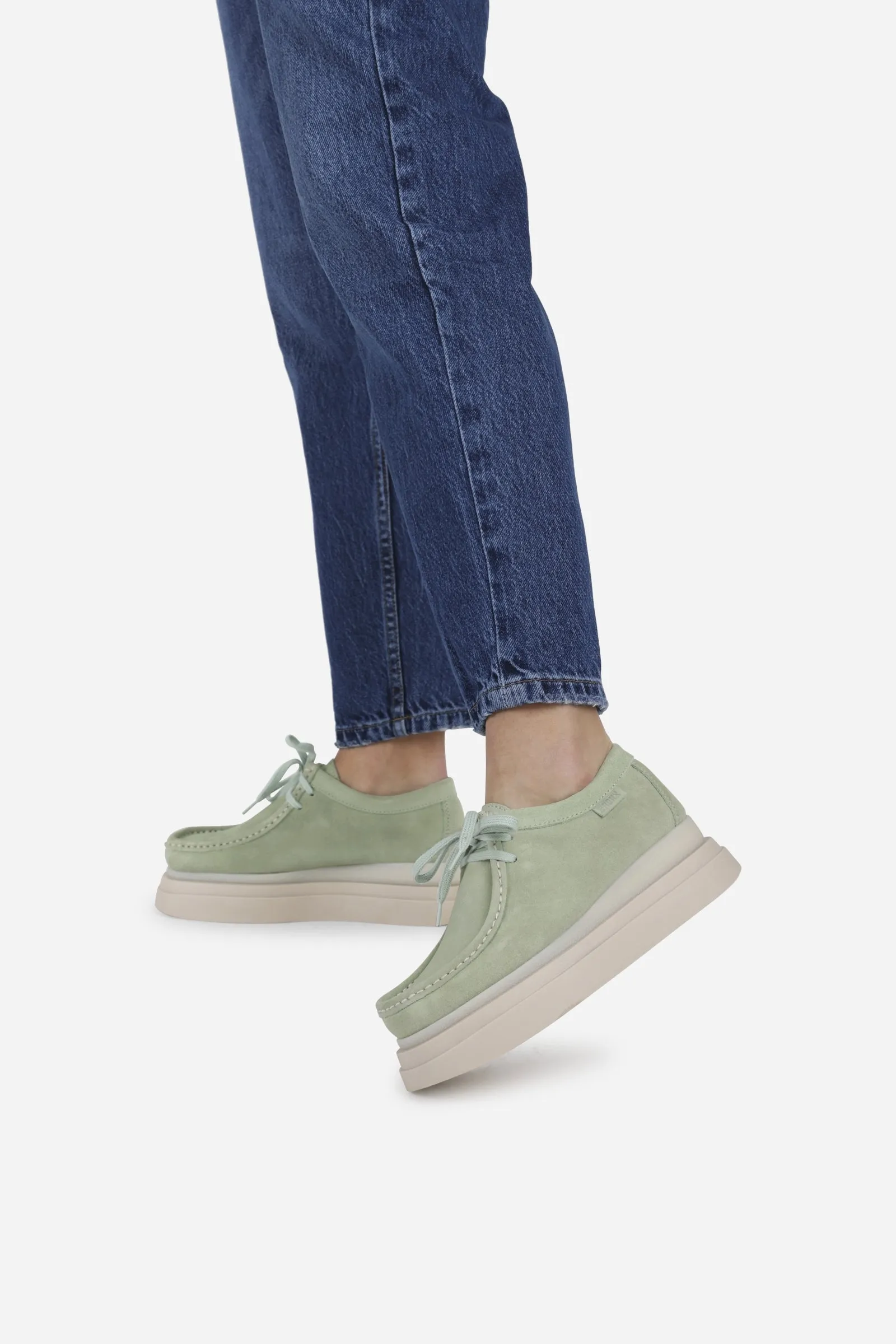 Low Shoe Chunky-Wondery | green fig sold by Bronx product image thumbnail 3
