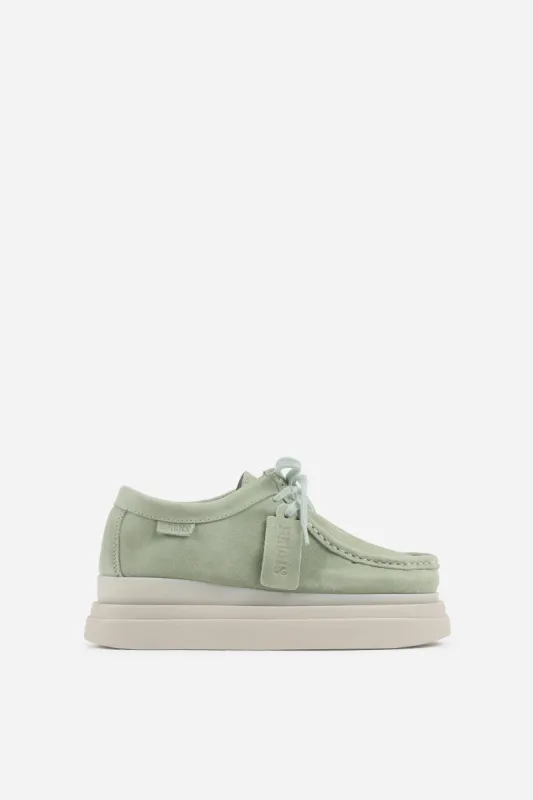Low Shoe Chunky-Wondery | green fig sold by Bronx