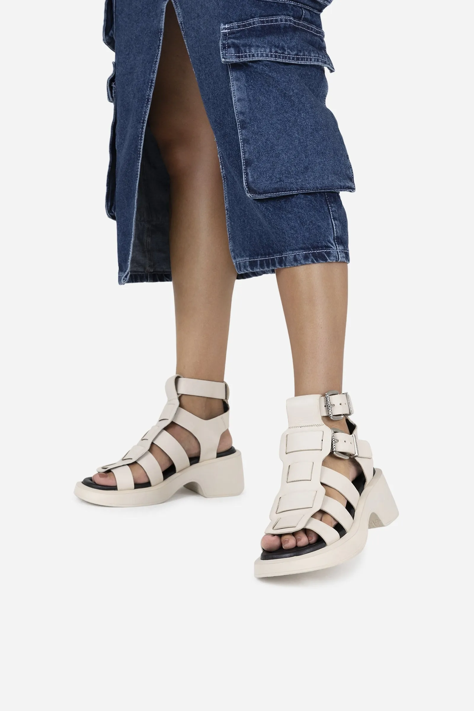 Vita Sandal | off white sold by Bronx product image thumbnail 2