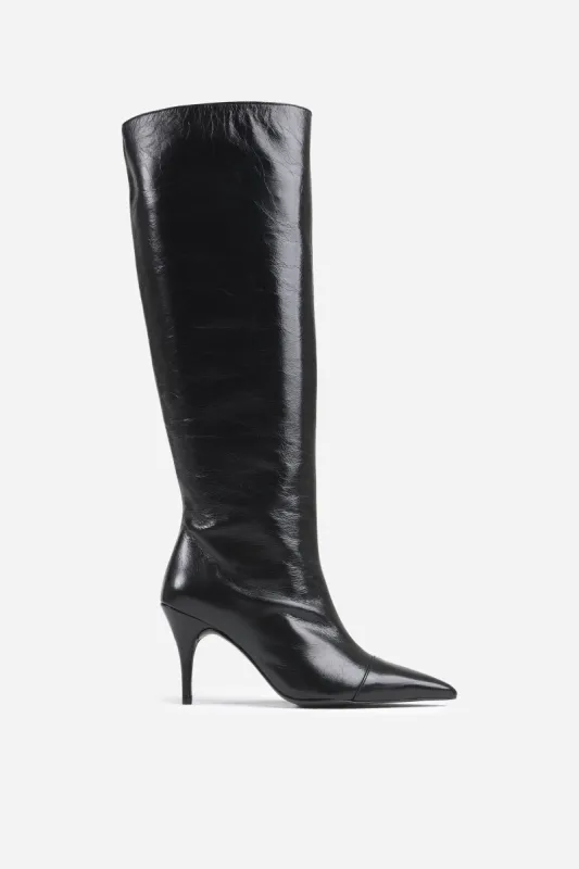 High Boot Aly-cia | black made by Bronx