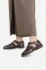 Sandal Next-Wagon | dark brown sold by Bronx