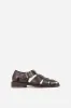Sandal Next-Wagon | dark brown sold by Bronx