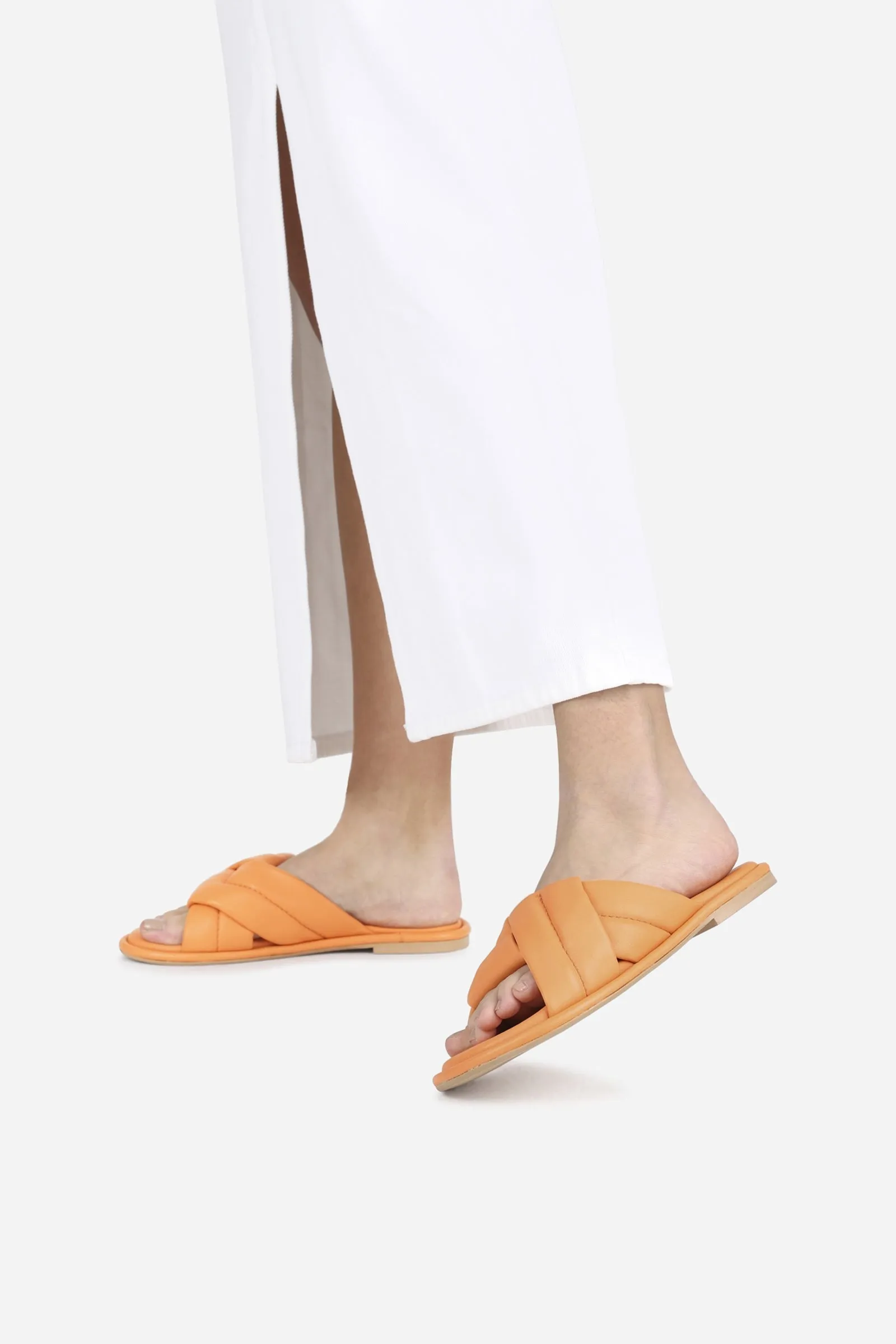 Sandal Delan-y | apricot crush sold by Bronx product image thumbnail 2