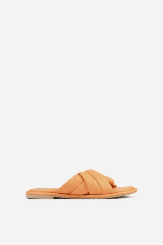 Sandal Delan-y | apricot crush sold by Bronx