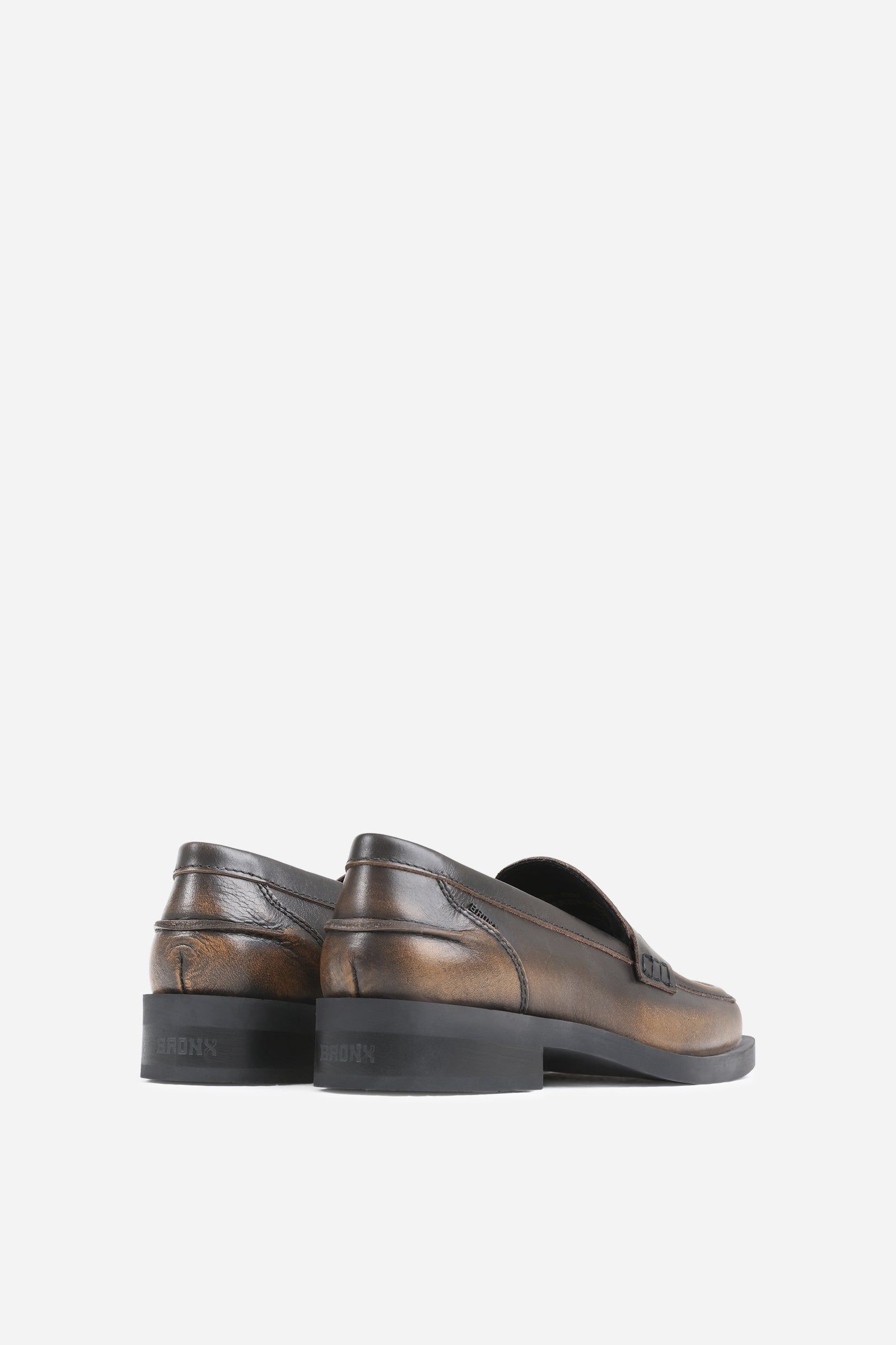 Low Shoe Loafer Al-my | chestnut/black sold by Bronx product image thumbnail 5