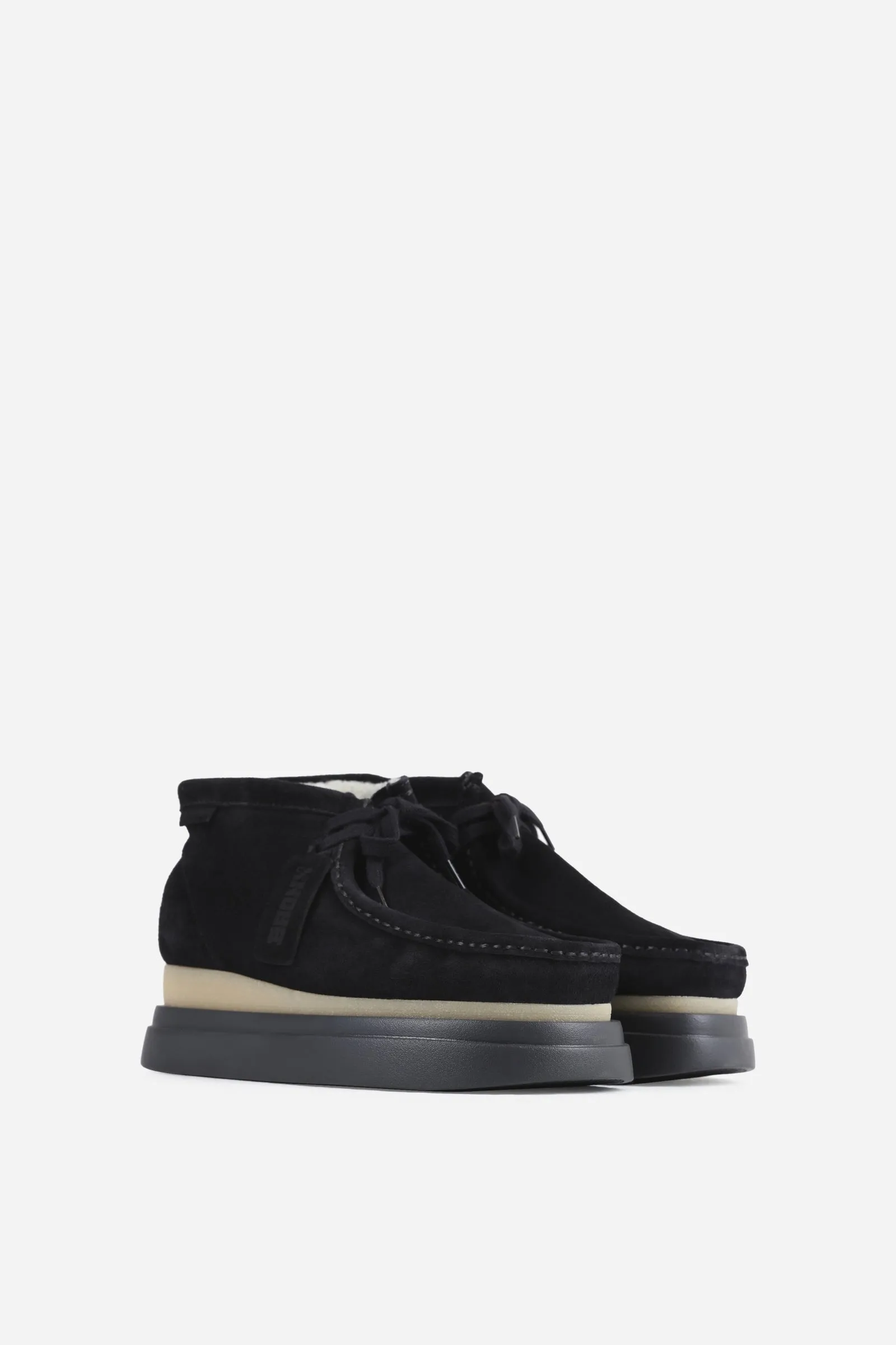 Lace Up Ankle Boot Chunky-Wondery | black sold by Bronx product image thumbnail 3