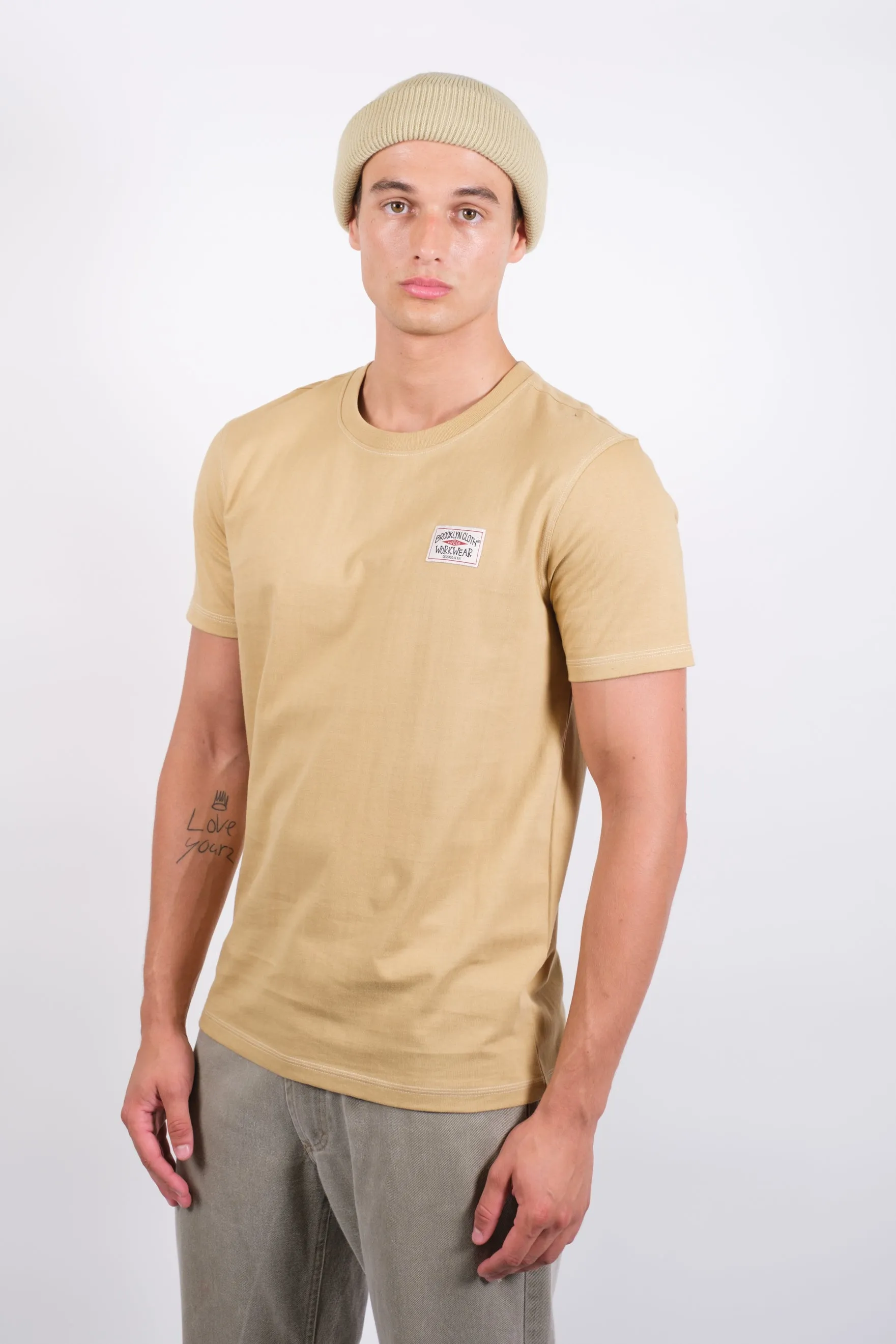 Contrast Stitch Crewneck Tee sold by Brooklyn Cloth product image thumbnail 4