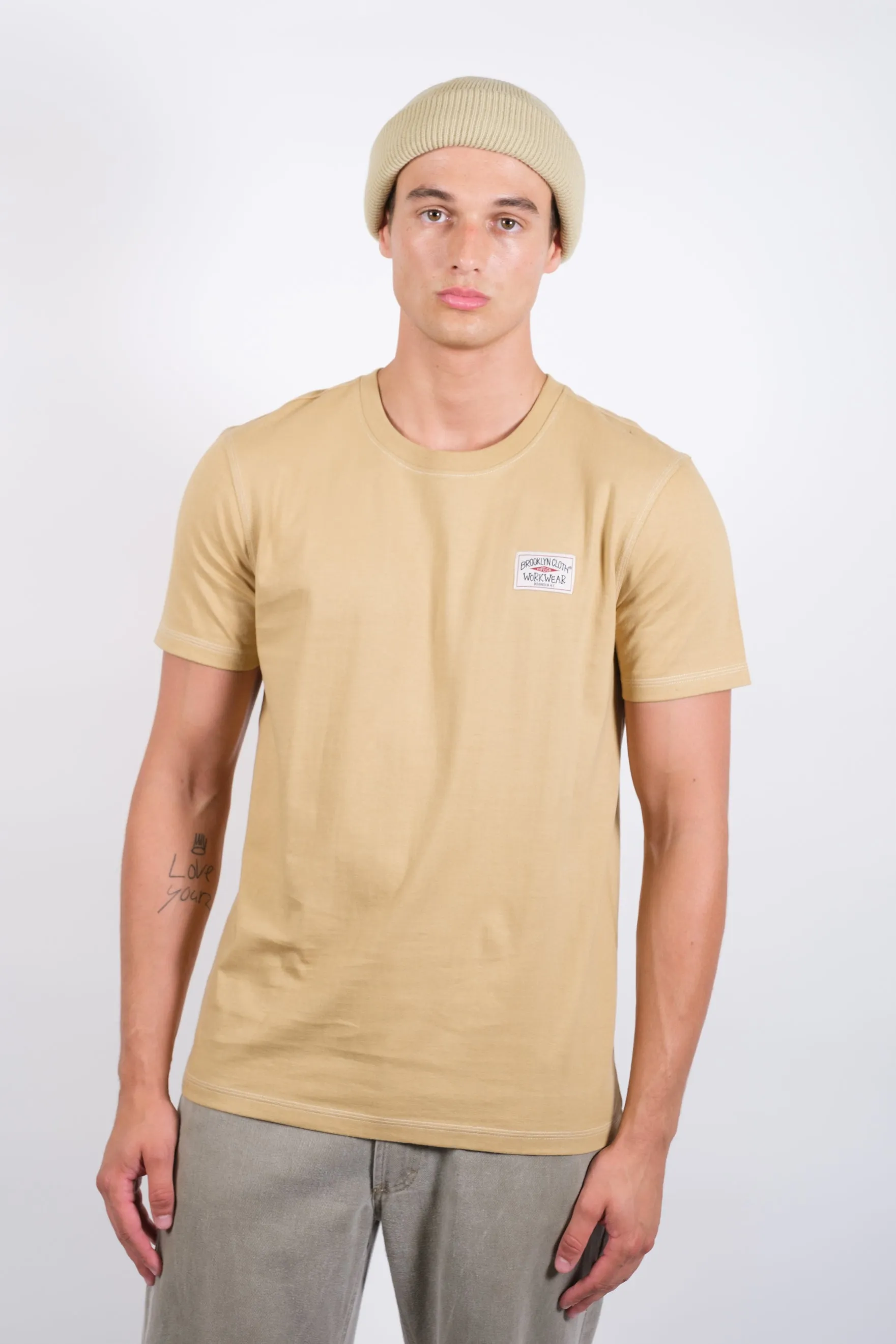 Contrast Stitch Crewneck Tee sold by Brooklyn Cloth product image thumbnail 2