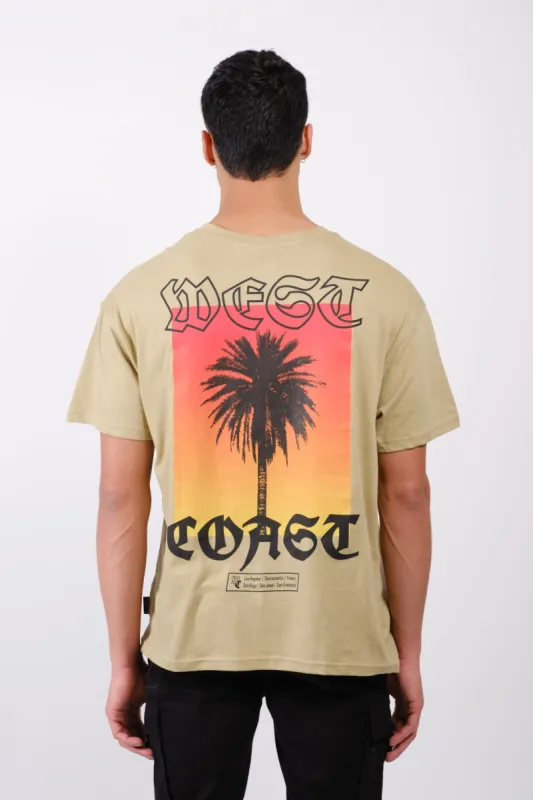 West Coast Boxy Tee sold by Brooklyn Cloth