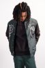 Hunter Green Goat Woven Bomber Jacket sold by Brooklyn Cloth