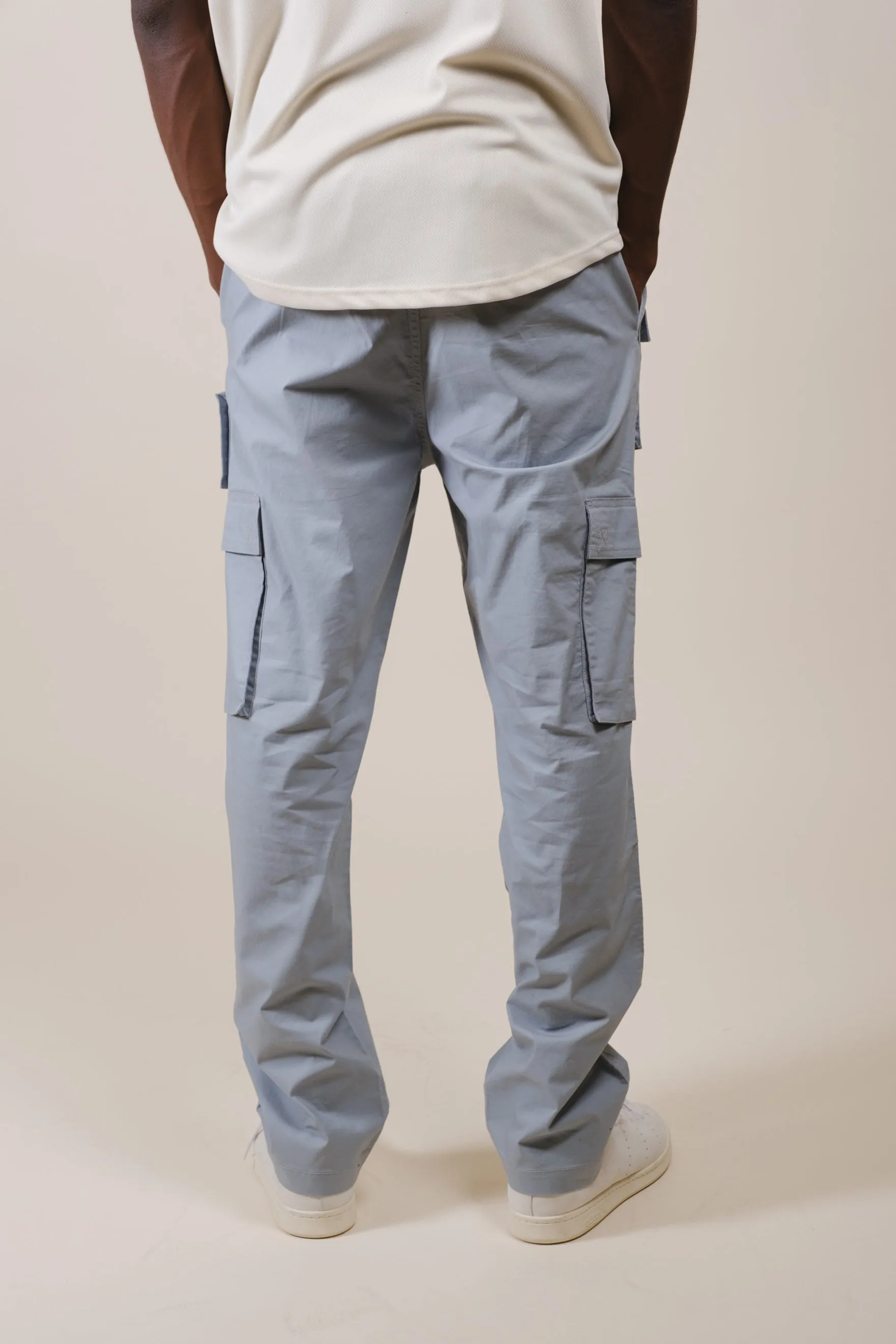 Multi Pocket Poplin Cargo Pant sold by Brooklyn Cloth product image thumbnail 4