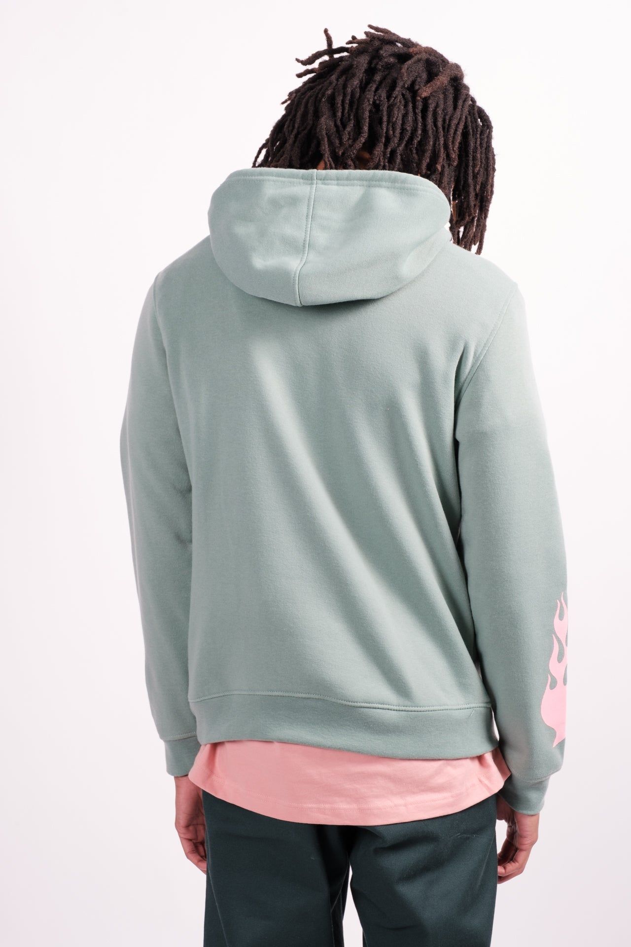 Soft Moss Vibes Fleece Hoodie sold by Brooklyn Cloth product image thumbnail 5