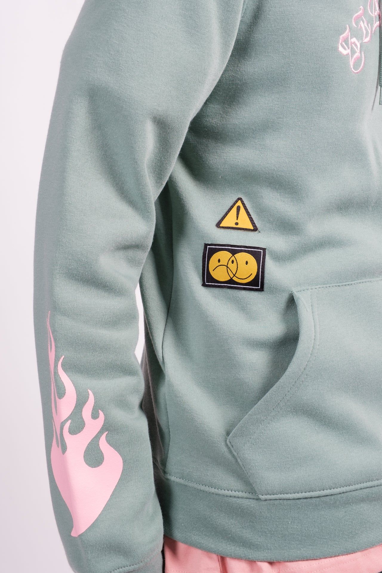 Soft Moss Vibes Fleece Hoodie sold by Brooklyn Cloth product image thumbnail 4