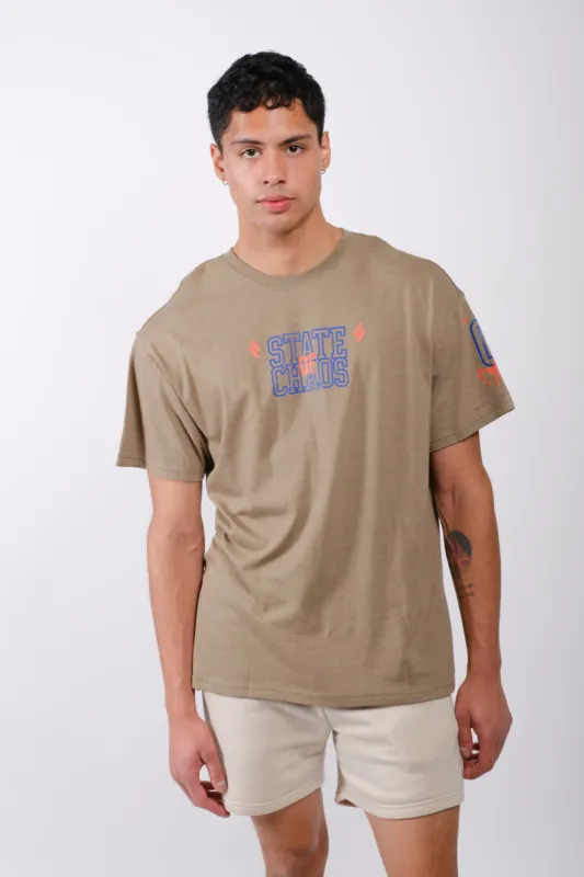 State of Chaos Boxy Tee sold by Brooklyn Cloth