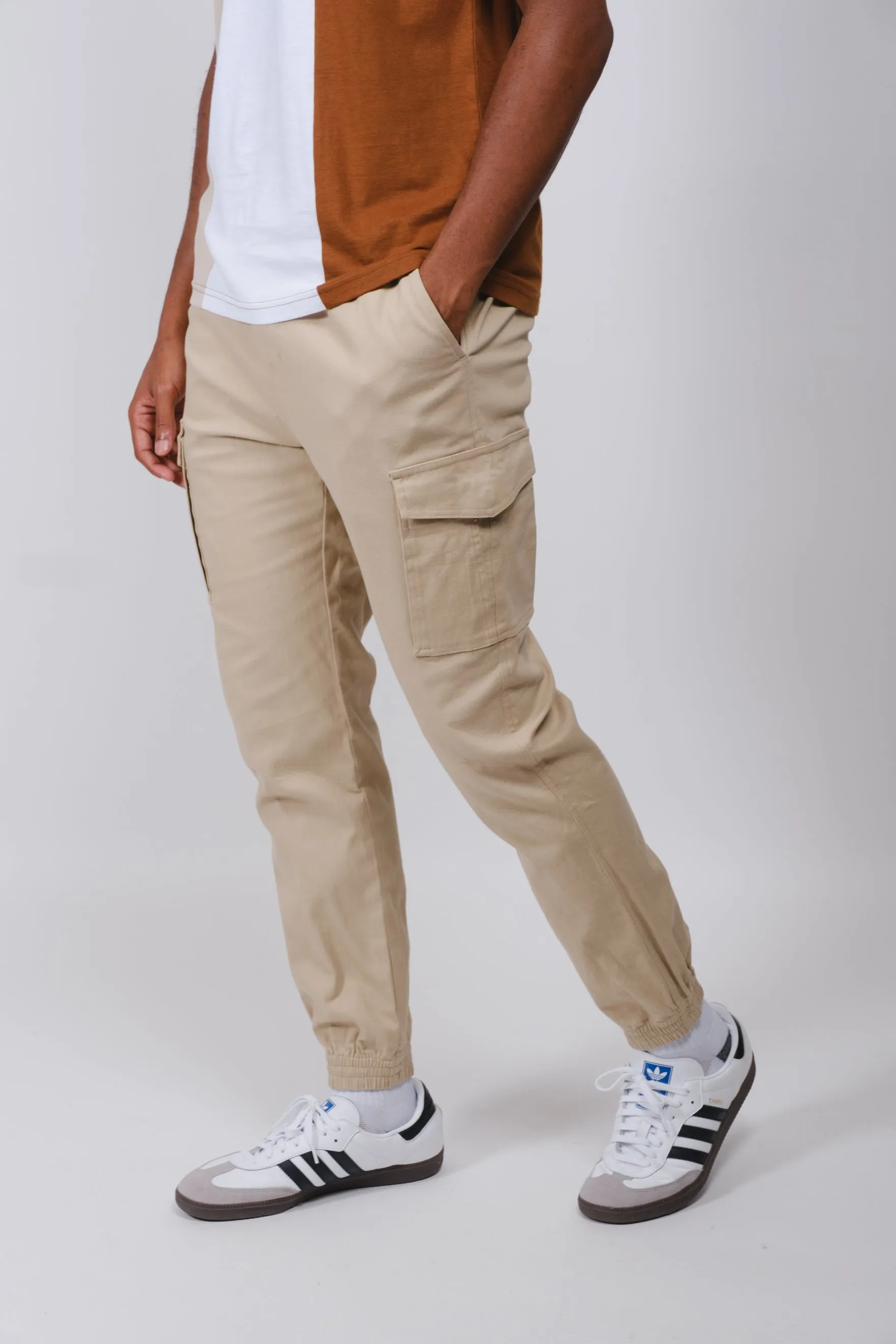 Cargo Pocket Twill Jogger sold by Brooklyn Cloth product image thumbnail 2
