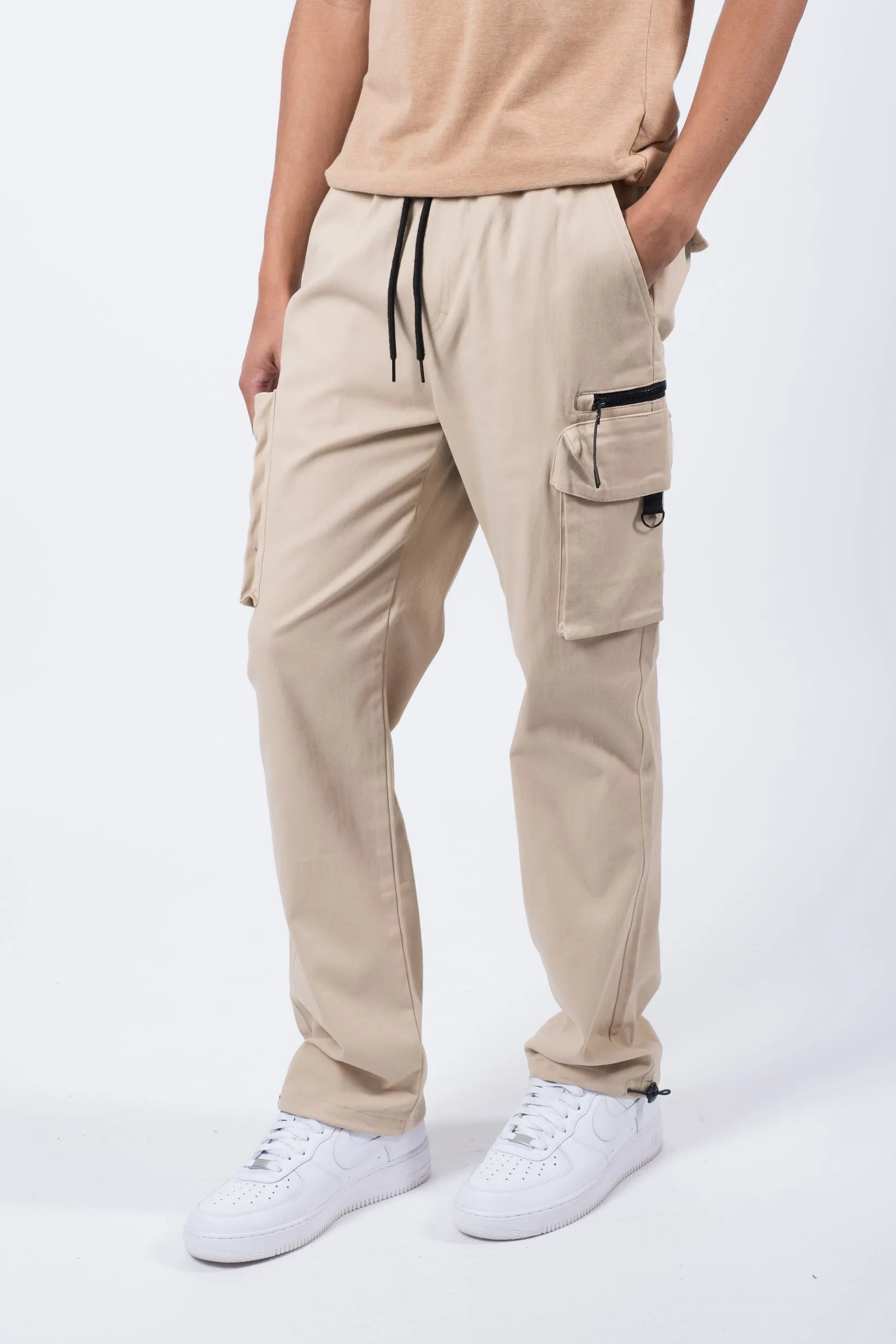 Stretch Twill Zip Cargo Pocket Pant sold by Brooklyn Cloth product image thumbnail 3