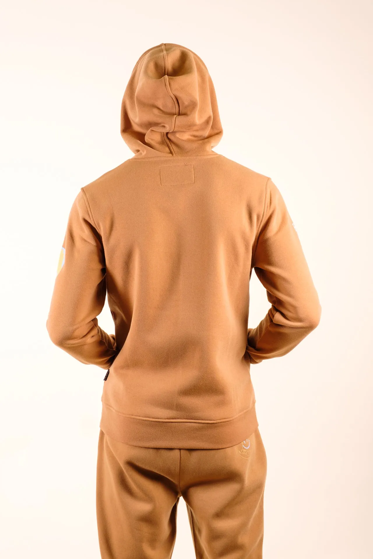 Tobacco The Great Outdoors Fleece Hoodie sold by Brooklyn Cloth product image thumbnail 5