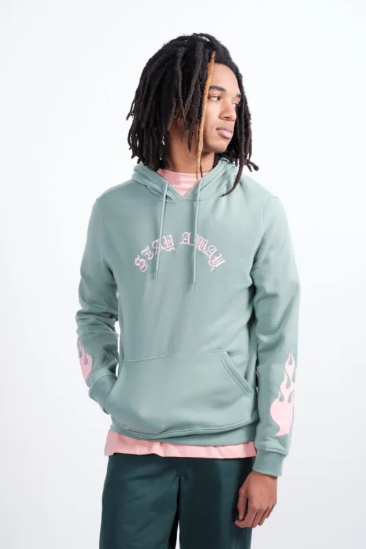 Soft Moss Vibes Fleece Hoodie sold by Brooklyn Cloth