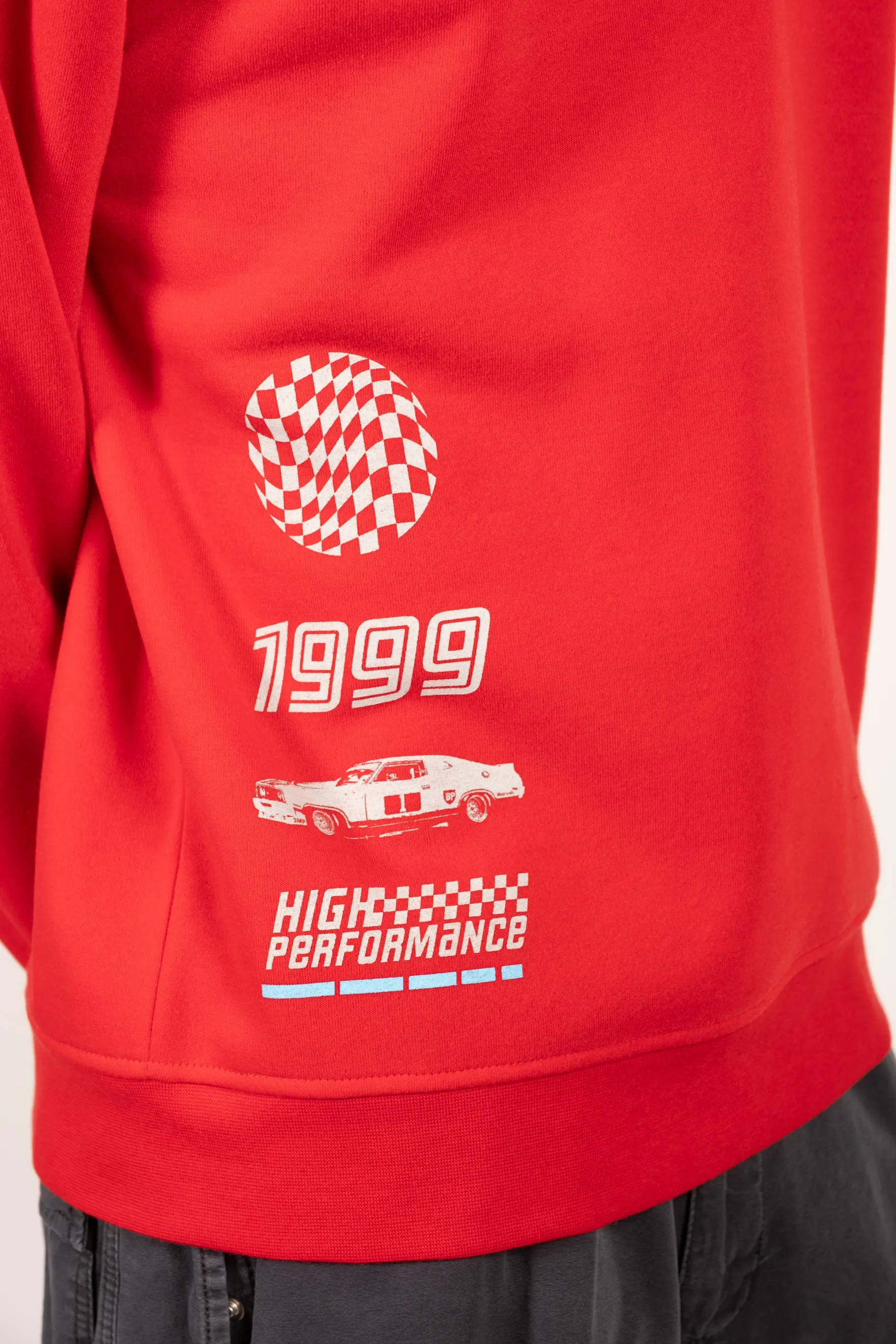 Most Wanted Motorsport Crew Neck Sweatshirt sold by Brooklyn Cloth product image thumbnail 5