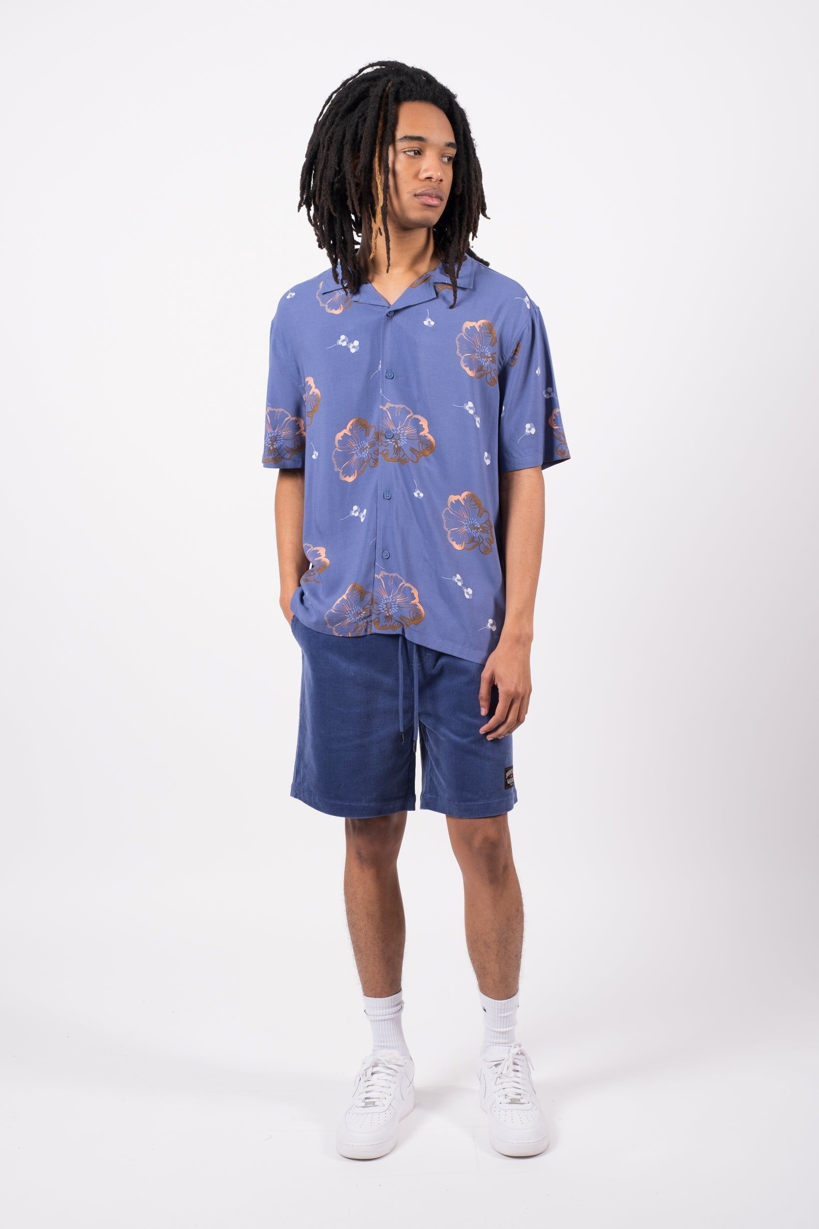 Floating Flowers Rayon Shirt sold by Brooklyn Cloth product image thumbnail 2