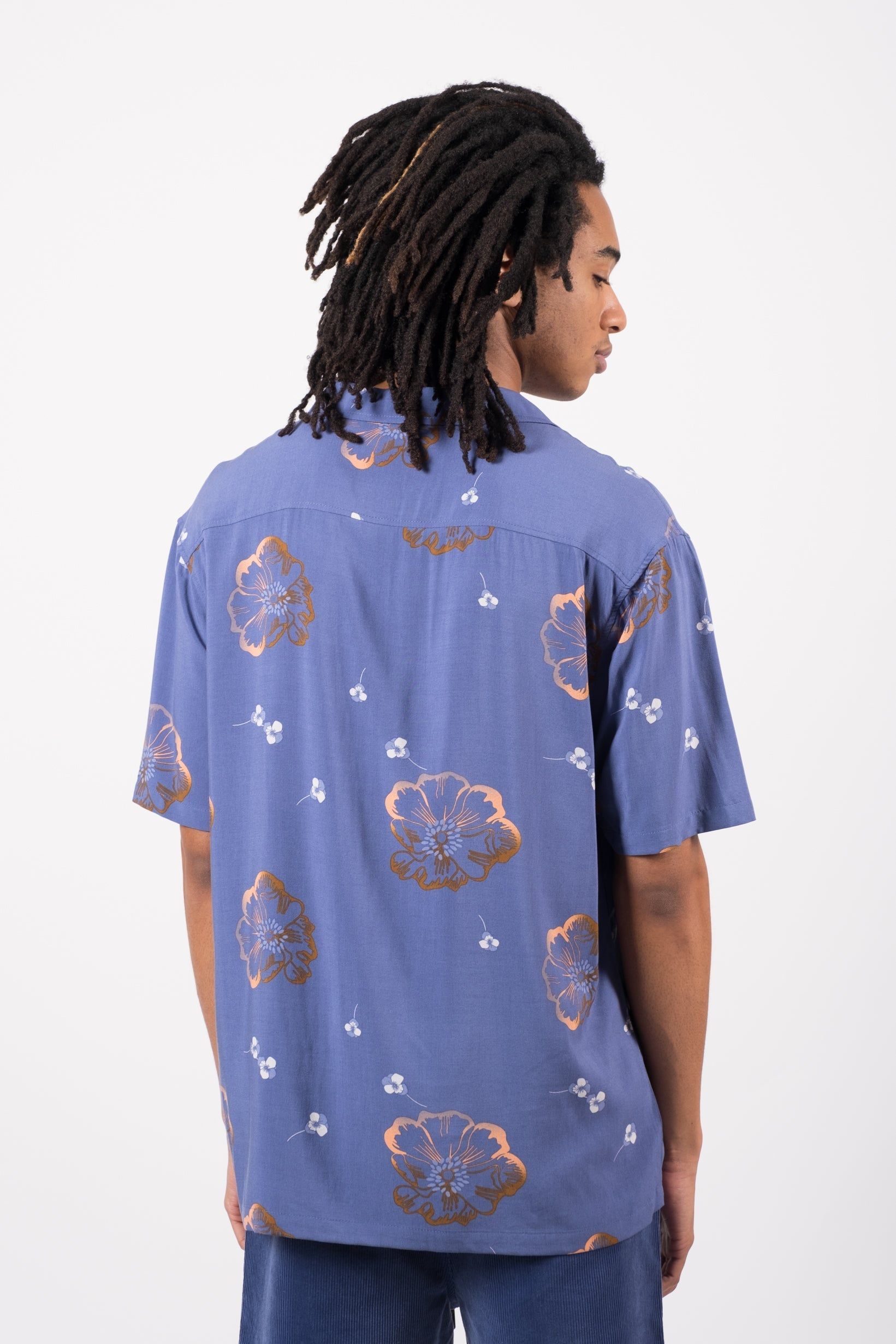 Floating Flowers Rayon Shirt sold by Brooklyn Cloth product image thumbnail 5