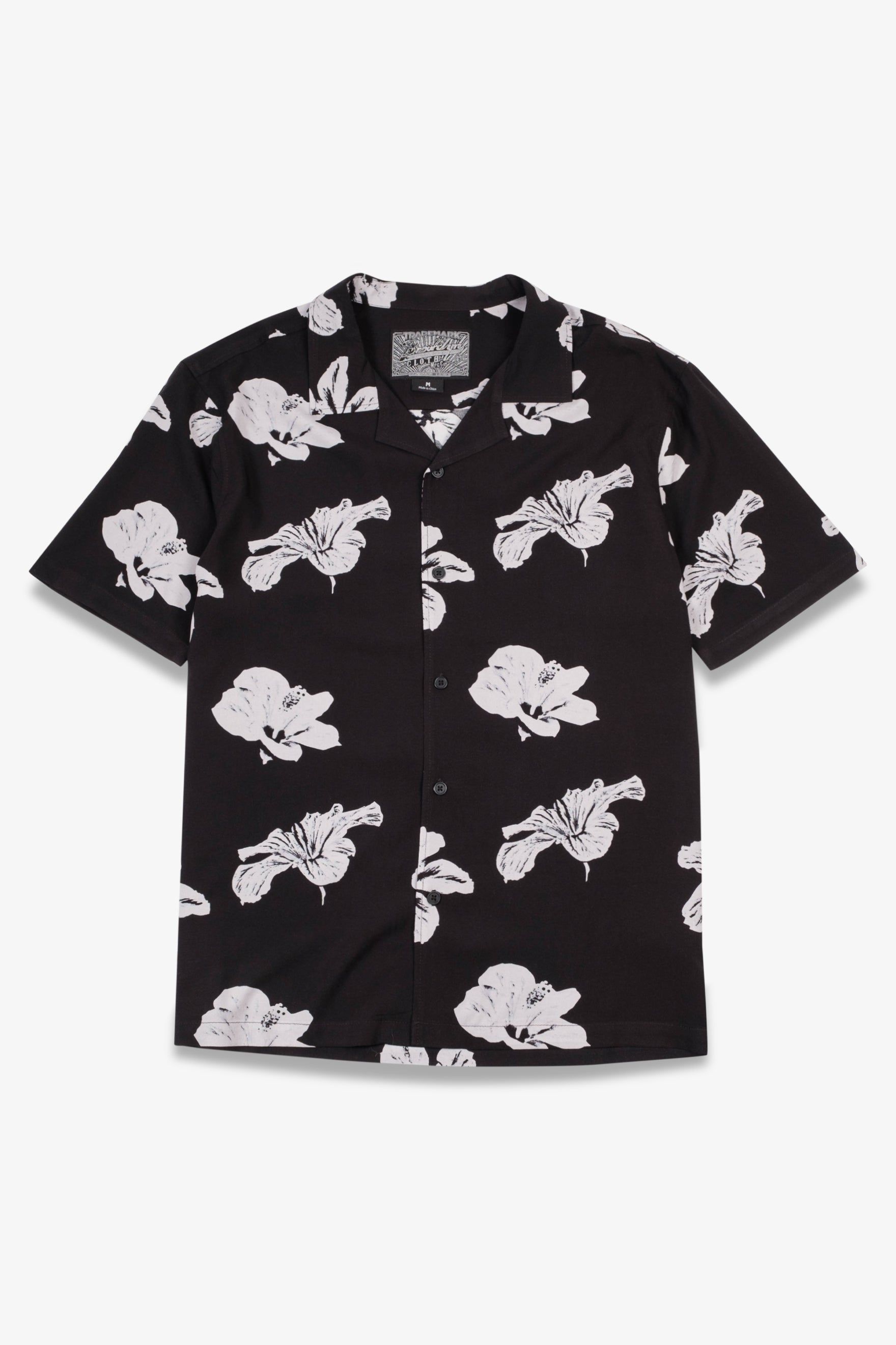 Photo Flowers Rayon Shirt sold by Brooklyn Cloth