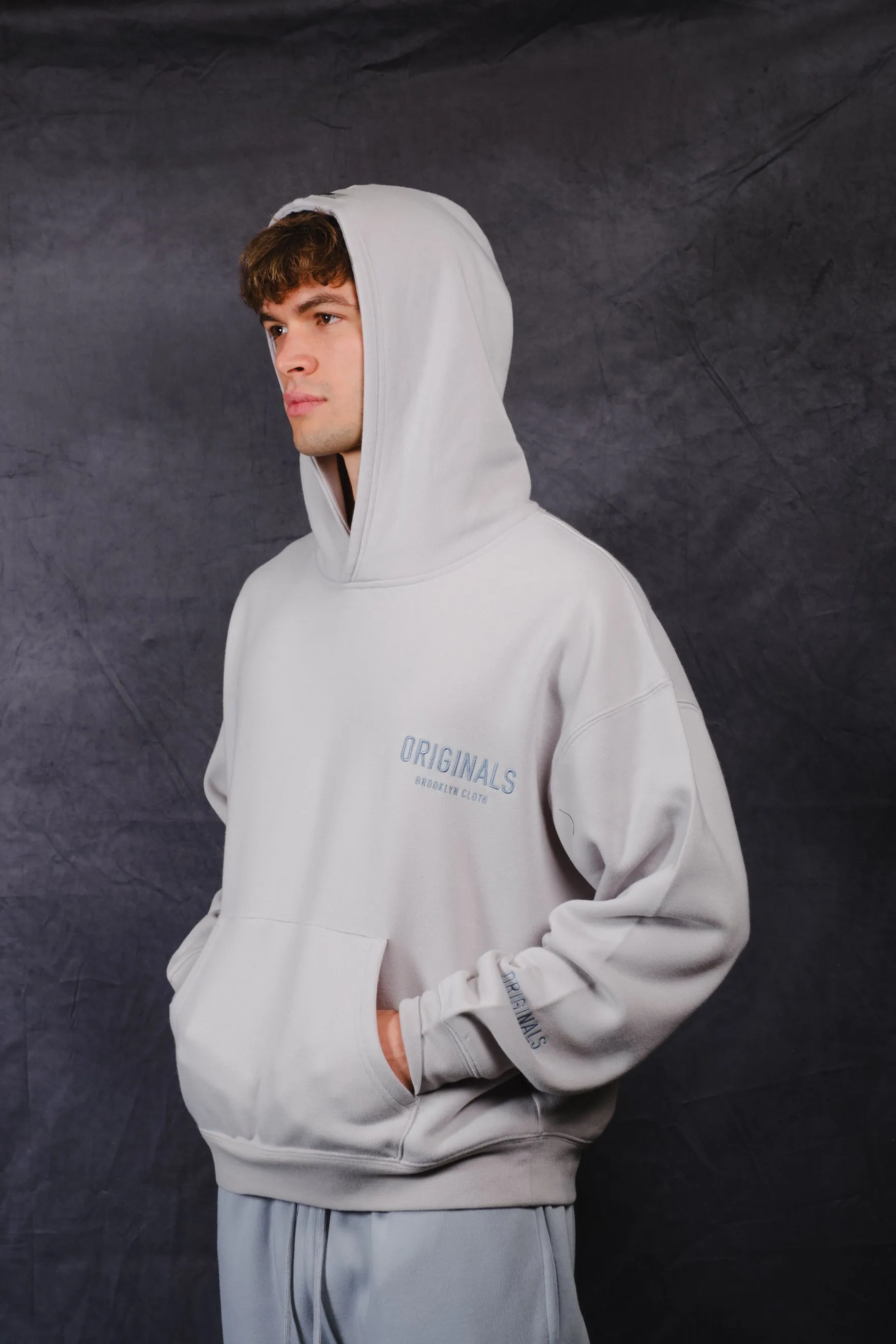 Originals Tonal Embroidered Hoodie sold by Brooklyn Cloth product image thumbnail 2