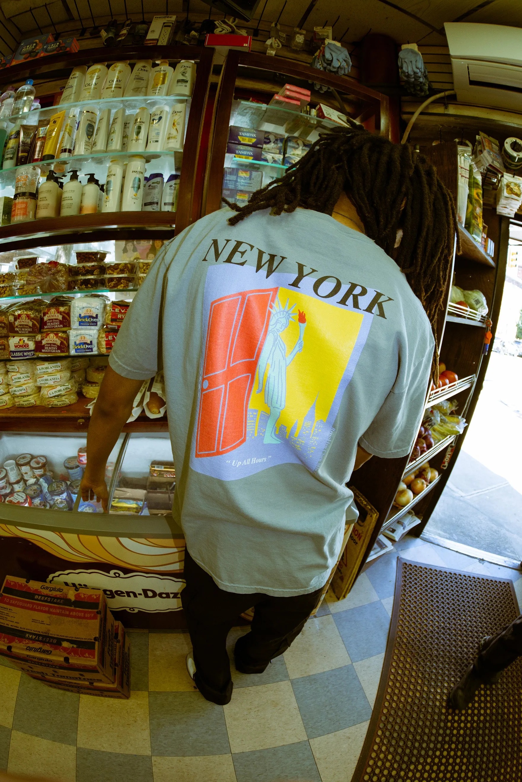 Up All Hours Tee sold by Brooklyn Cloth product image thumbnail 4
