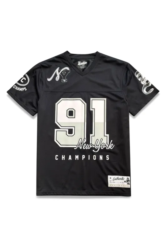 NY Mesh Football Jersey sold by Brooklyn Cloth