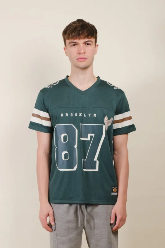 87 Athletic Dept Mesh Football Jersey sold by Brooklyn Cloth