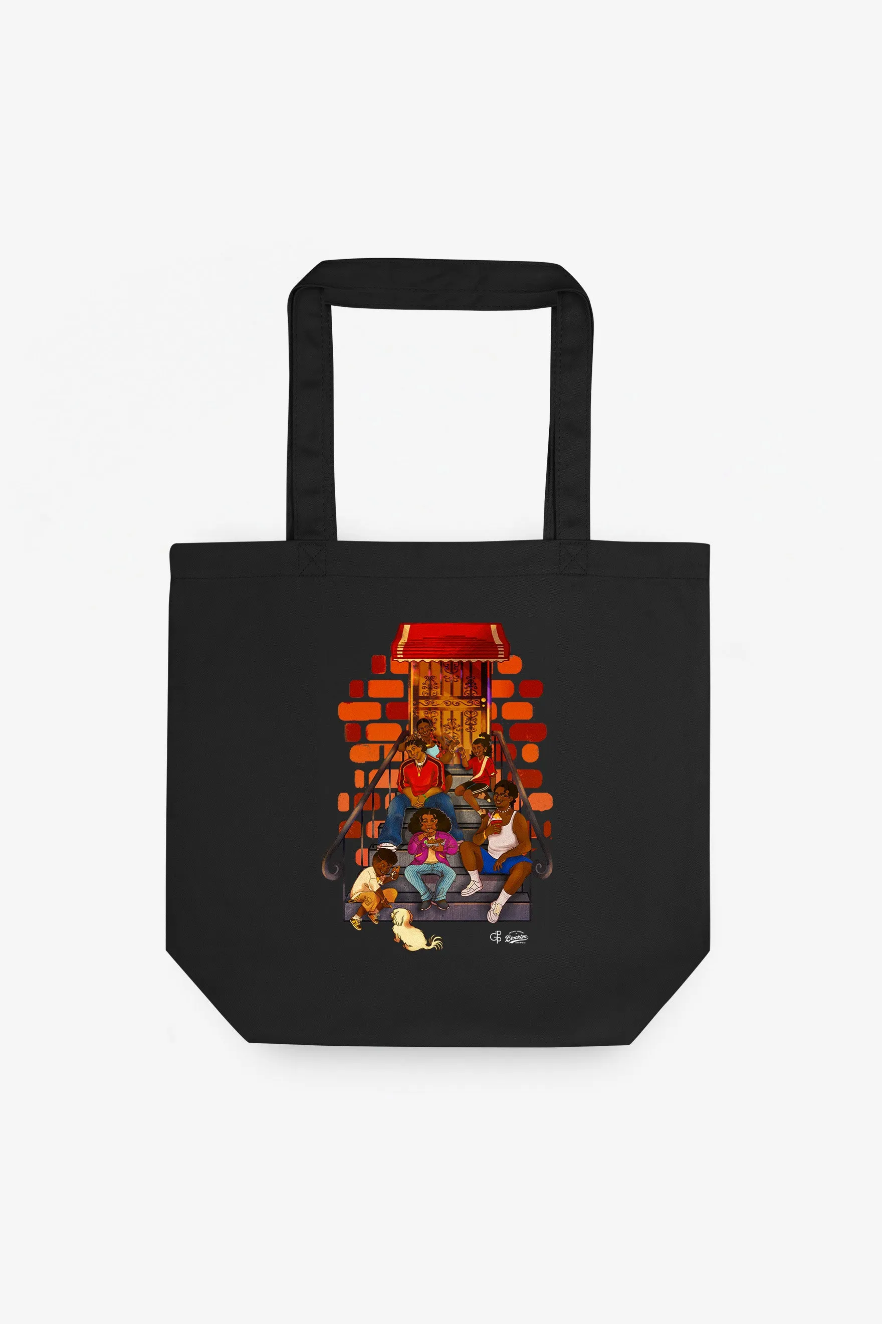 GPP x Brooklyn Cloth: On the Stoop Tote Bag sold by Brooklyn Cloth