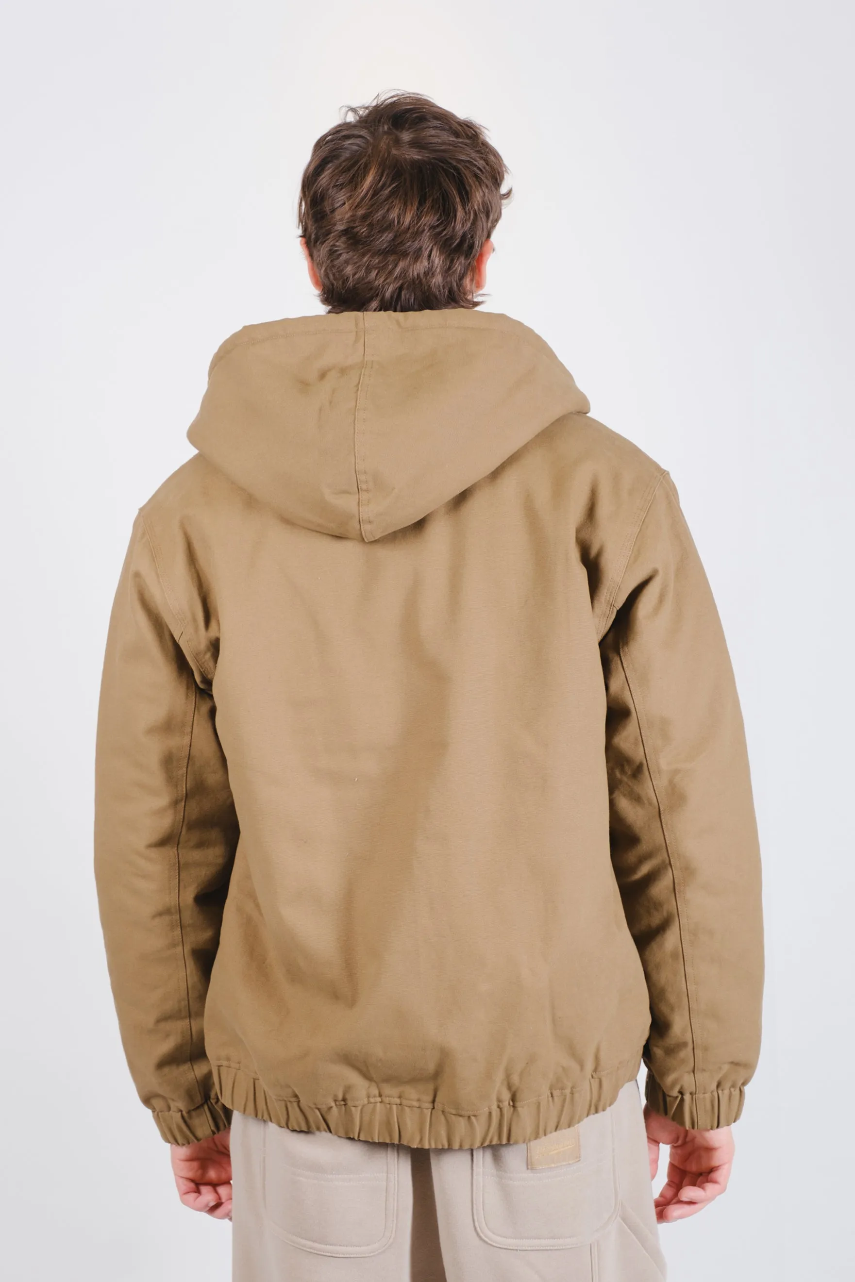 Sherpa Lined Hooded Canvas Jacket sold by Brooklyn Cloth product image thumbnail 4