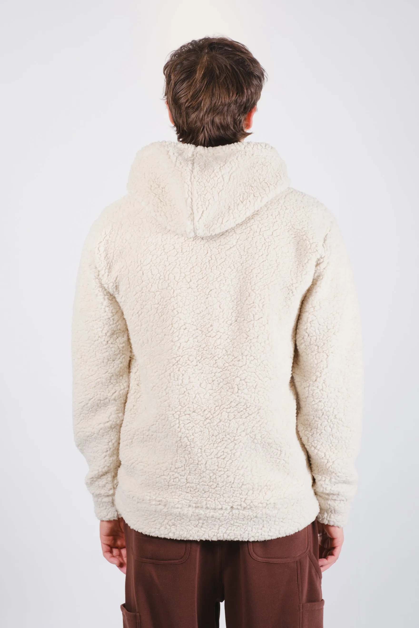 Pullover Sherpa Hoodie sold by Brooklyn Cloth product image thumbnail 2