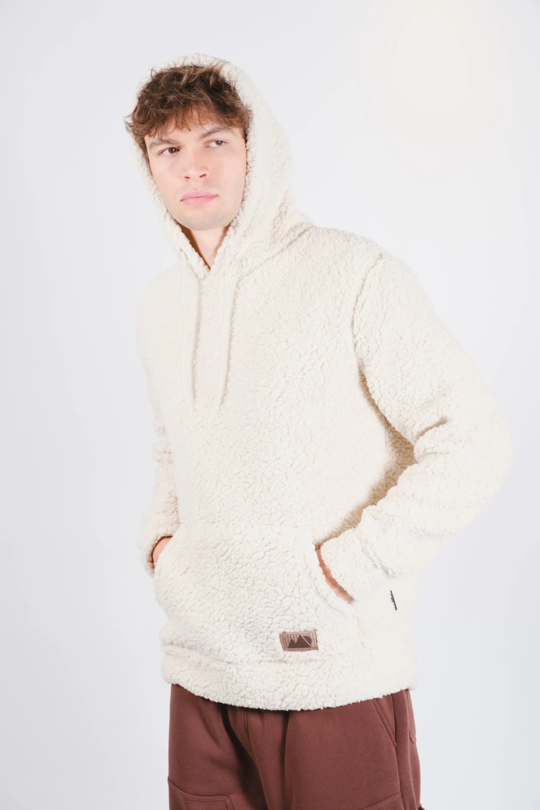 Pullover Sherpa Hoodie sold by Brooklyn Cloth product image thumbnail 4
