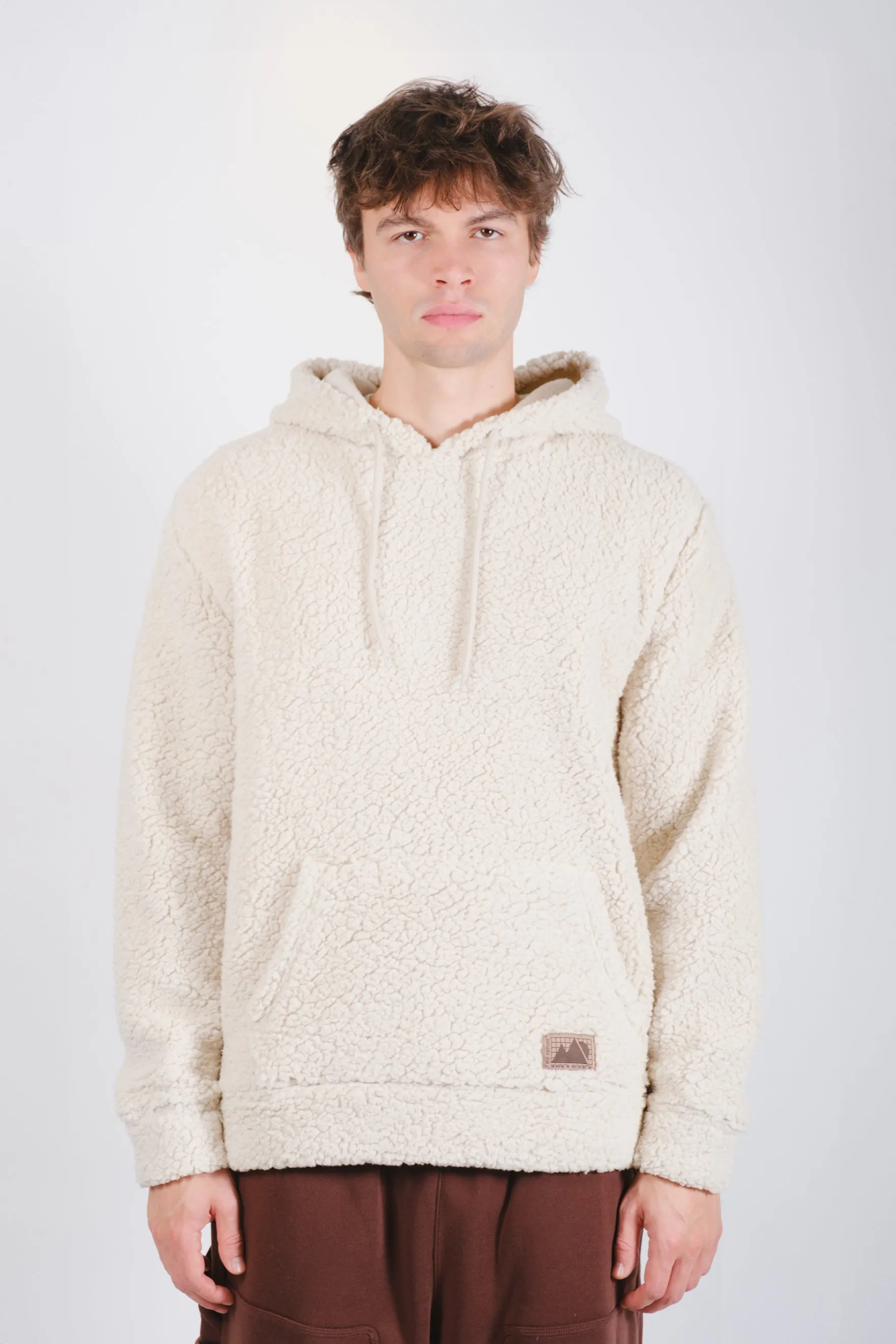 Pullover Sherpa Hoodie sold by Brooklyn Cloth