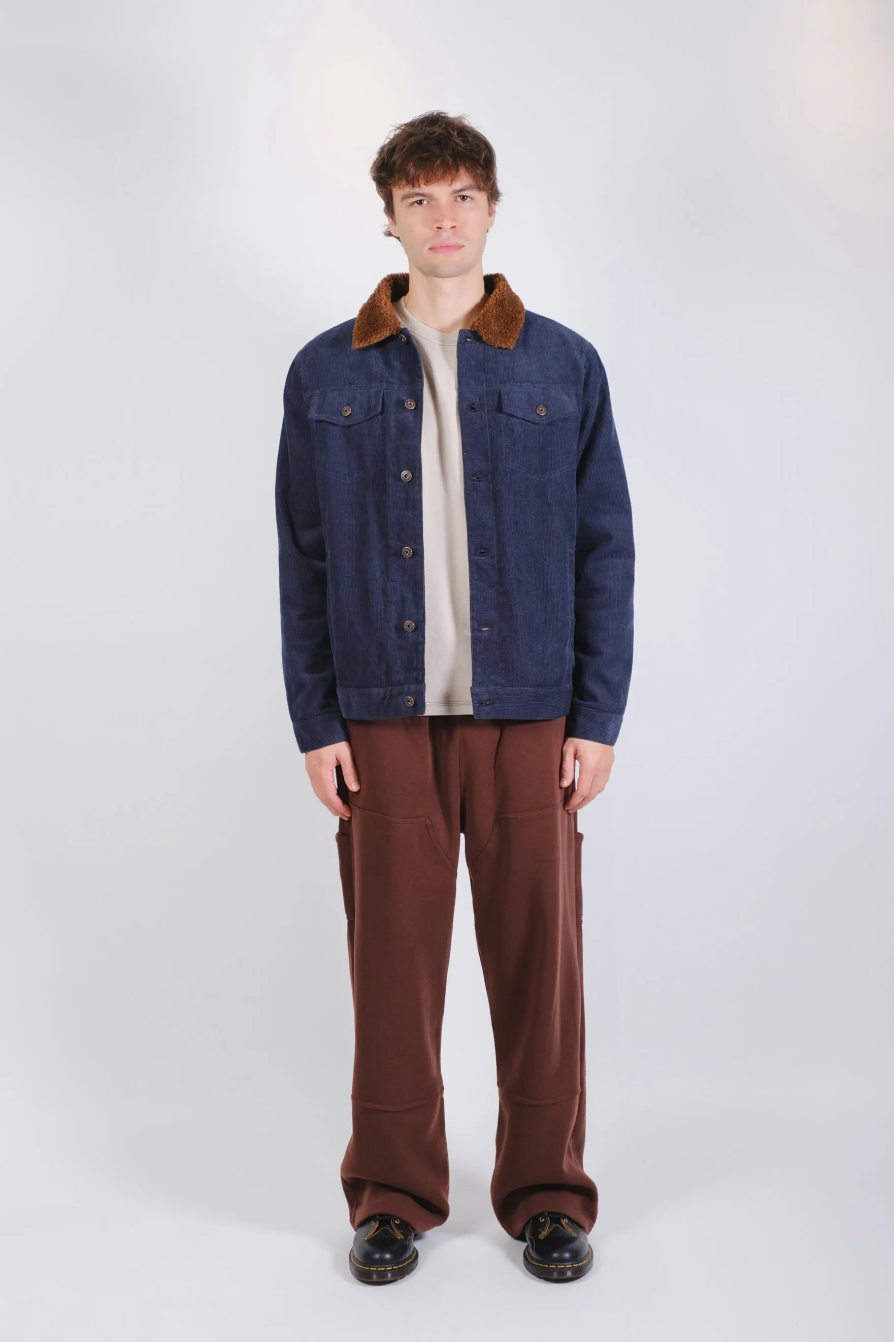 Sherpa Lined Cord Trucker sold by Brooklyn Cloth product image thumbnail 3