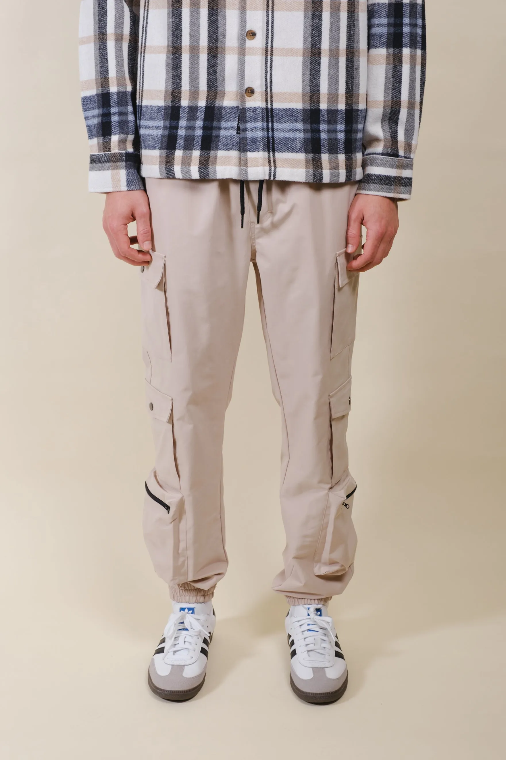 Multi Pocket Nylon Cargo Jogger sold by Brooklyn Cloth