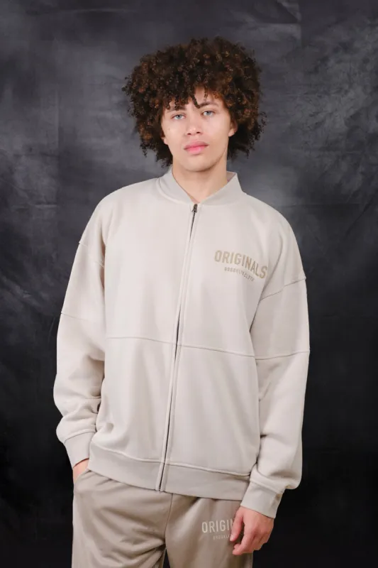 Originals Fleece Bomber sold by Brooklyn Cloth