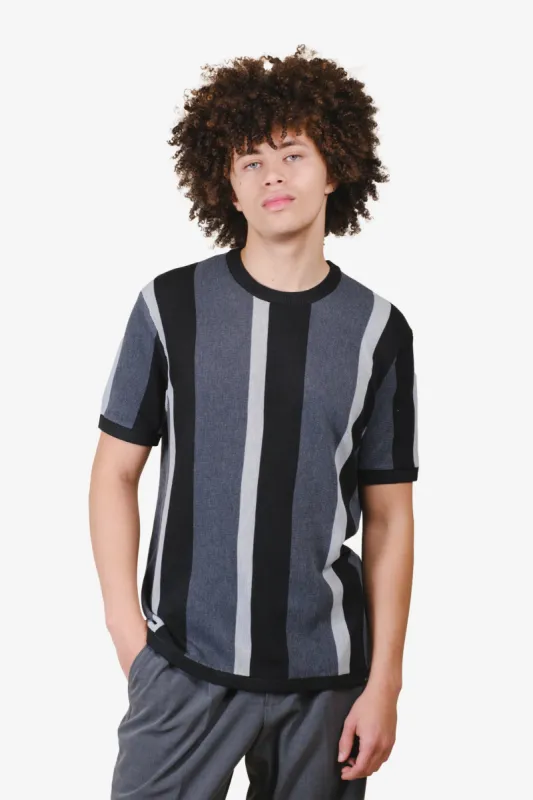 Chunky Stripe Sweater Crew sold by Brooklyn Cloth