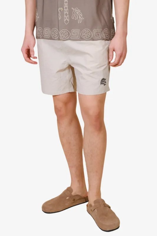 Monotone Crinkle Nylon Shorts sold by Brooklyn Cloth