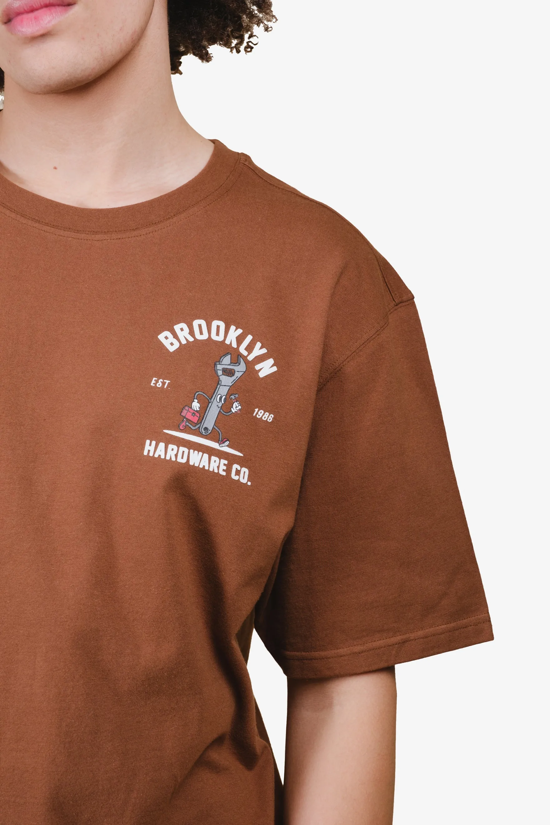 Premium Heavy Weight Hardware Co Tee sold by Brooklyn Cloth product image thumbnail 3